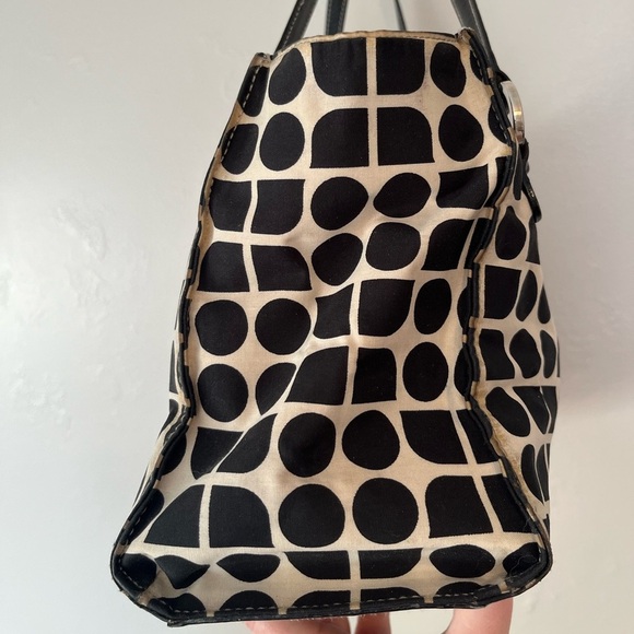 Vintage Kate Spade New York Canvas Printed Shoulder Bag - Picture 4 of 15